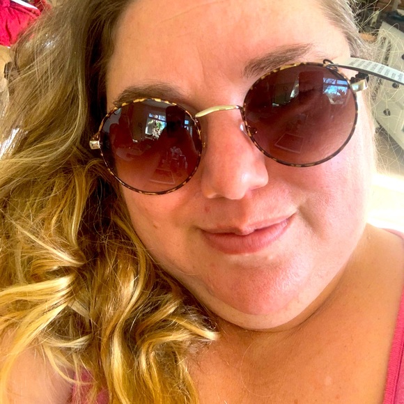 Cotton On round tortoise metal frame sun glasses - Picture 1 of 3